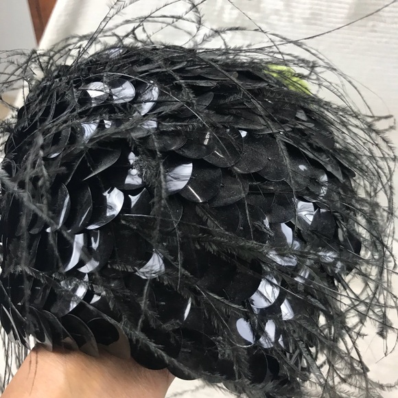 Styled by Coralie Vintage Womens Feather Hat - Picture 5 of 8